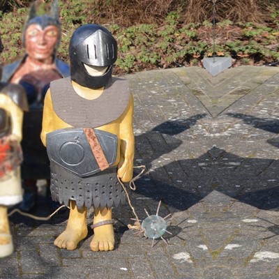 keramiek  -  hoogte 85 cm 