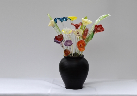 Heet gesculpteerd glas